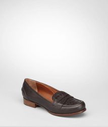 Flats, ballerinas and loafersShoesLeatherBrown Bottega Veneta®