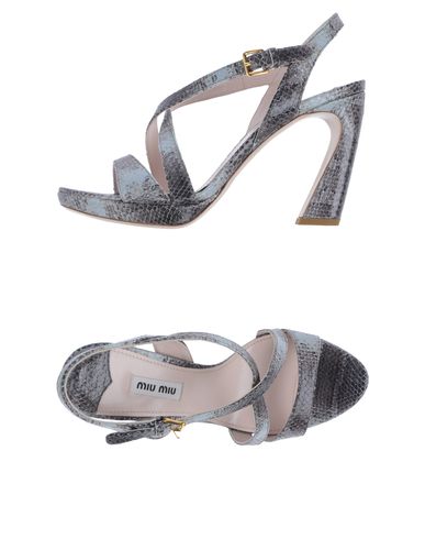 ZOOM MIU MIU - Platform sandals