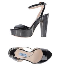 PRADA - Sandali con plateau