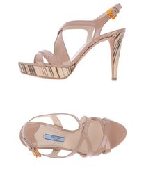PRADA - Sandali con plateau