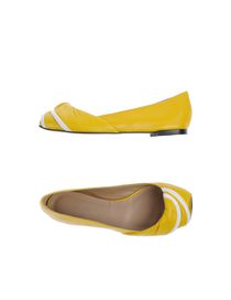 KALLISTÈ - Peep-toe ballet flats