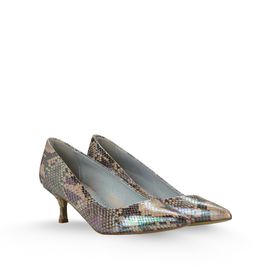 STELLA McCARTNEY, Pumps, Gwen Hologram Faux Python Pump 50mm 