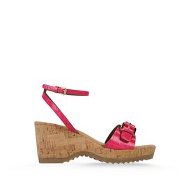 STELLA McCARTNEY, Wedges, Linda Moc Croc Sandals 70mm