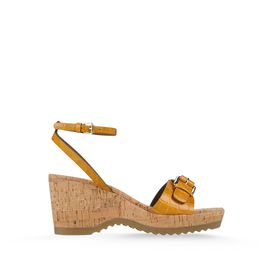STELLA McCARTNEY, Wedges, Linda Moc Croc Sandals 70mm