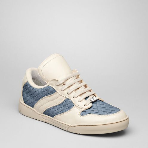 SneakersShoesLeatherBlue Bottega Veneta®