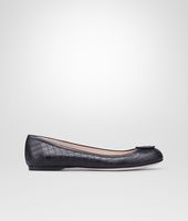 Bottega Veneta® Nero Intrecciomirage Ballerina Bottega Veneta® Nero Intrecciomirage Ballerina