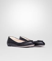Bottega Veneta® Nero Intrecciomirage Ballerina Bottega Veneta® Nero Intrecciomirage Ballerina