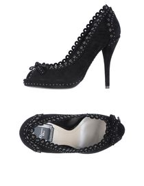 CHRISTIAN DIOR - Courts with open toe