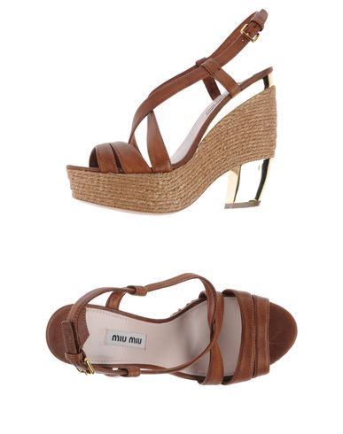 ZOOM MIU MIU - Platform sandals