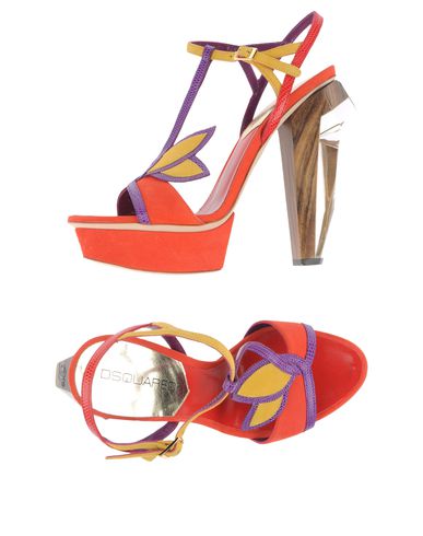 ZOOM DSQUARED2 - Platform sandals