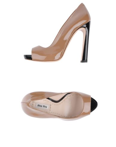ZOOM MIU MIU - Pumps with open toe