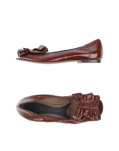 ZOOM MARNI - Peep-toe ballet flats