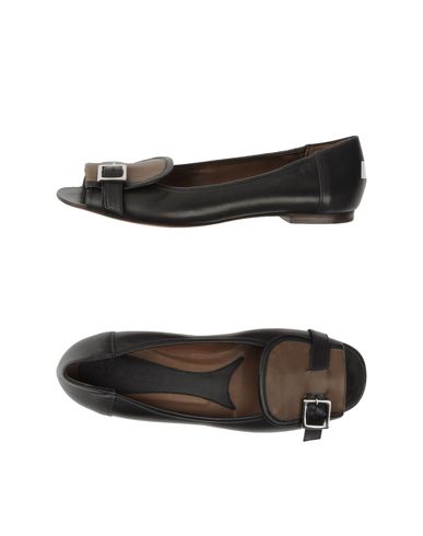ZOOM MARNI - Peep-toe ballet flats