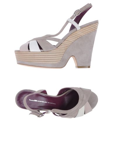 ZOOM LEOPOLDO GIORDANO - Platform sandals