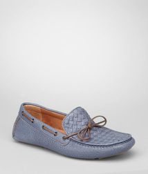 MoccasinsShoesLeatherBlue Bottega Veneta®