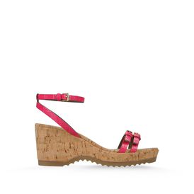 STELLA McCARTNEY, Wedges, Linda Moc Croc Sandals 70mm