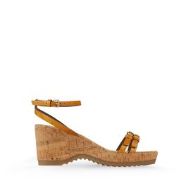 STELLA McCARTNEY, Wedges, Linda Moc Croc Sandals 70mm