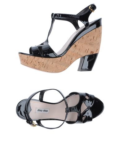 ZOOM MIU MIU - Platform sandals