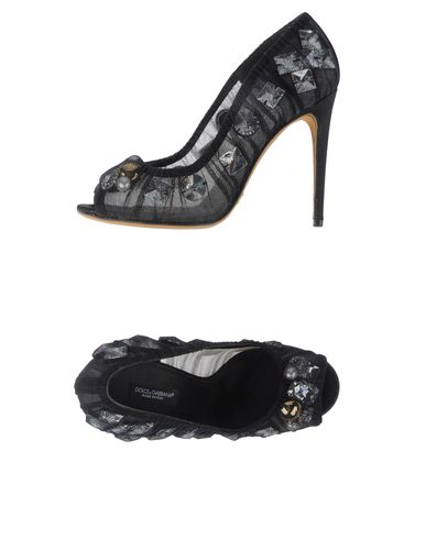 ZOOM DOLCE & GABBANA - Pumps with open toe