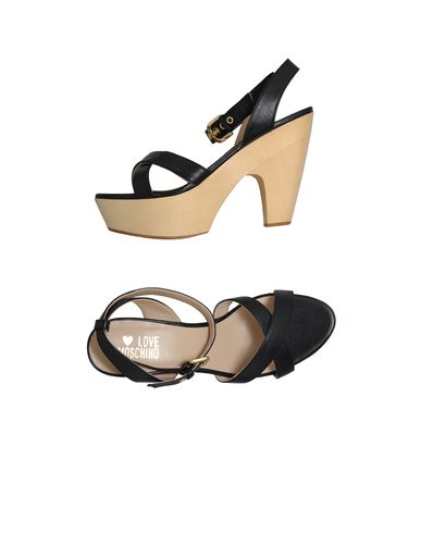 ZOOM LOVE MOSCHINO - Platform sandals
