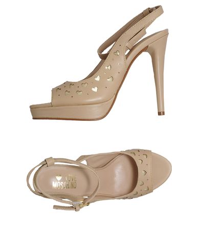 ZOOM LOVE MOSCHINO - Platform sandals
