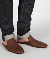 Bottega Veneta® Intrecciato Foulard Calf Slipper Bottega Veneta® Intrecciato Foulard Calf Slipper