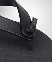 Bottega Veneta® Nero Cuir Sandal Bottega Veneta® Nero Cuir Sandal