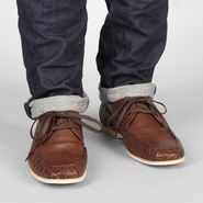 Intrecciato Calf Boat Shoe - Casual shoes - BOTTEGA VENETA - PE13 - 680