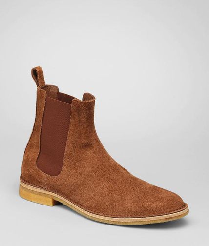 BOTTEGA VENETA - Buffalo Leather Ankle Boot