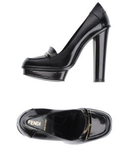 FENDI - CALZATURE - Mocassini con tacco