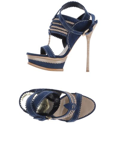 ZOOM DSQUARED2 - Platform sandals