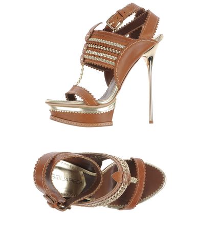 ZOOM DSQUARED2 - Platform sandals