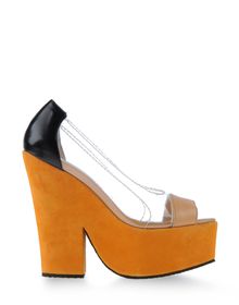 Pumps with open toe - CARVEN