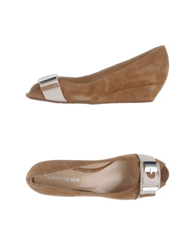 ZOOM SAMSONITE FOOTWEAR - Peep-toe ballet flats