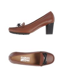 SALVATORE FERRAGAMO - Moccasins with heel