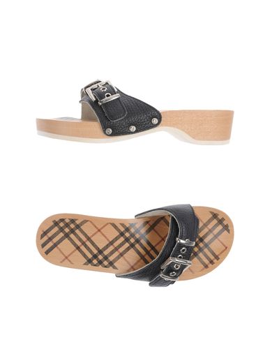 ZOOM BURBERRY LONDON - Clog sandals