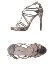 MIU MIU - Platform sandals