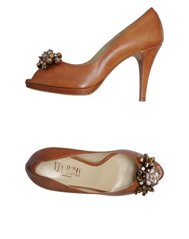 ZOOM VIA ROMA - Pumps with open toe