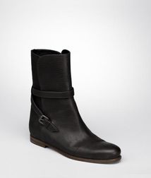 BootsShoesLeatherBlack Bottega Veneta®