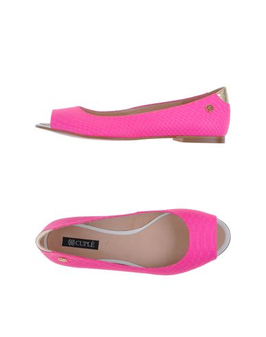 ZOOM CUPLÉ - Peep-toe ballet flats