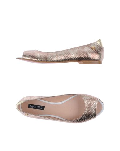 ZOOM CUPLÉ - Peep-toe ballet flats