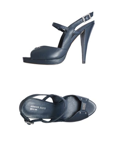 ZOOM ARMANI JEANS - Platform sandals