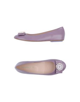 Mauve leather ballet adult soft flats from Carlo Pazolini Couture, Mauve leather ballet adult soft flats from Carlo Pazolini Couture,