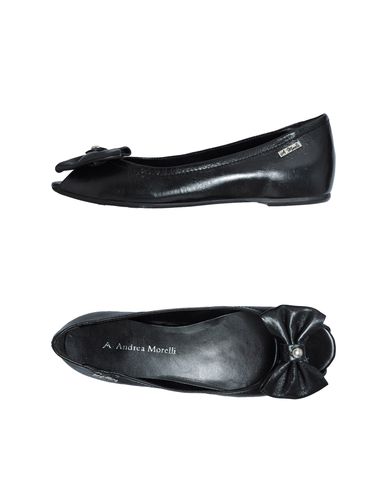 ZOOM ANDREA MORELLI - Peep-toe ballet flats