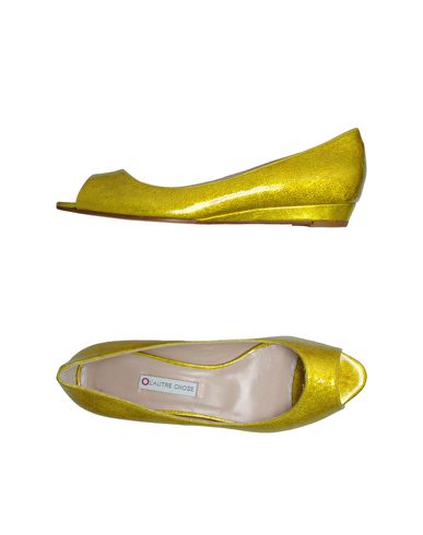 ZOOM L' AUTRE CHOSE - Peep-toe ballet flats