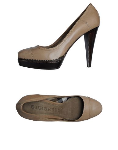 ZOOM BURBERRY - Platform pumps