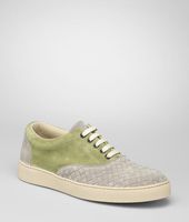 Bottega Veneta® Intrecciato Suede Sneaker Bottega Veneta® Intrecciato Suede Sneaker