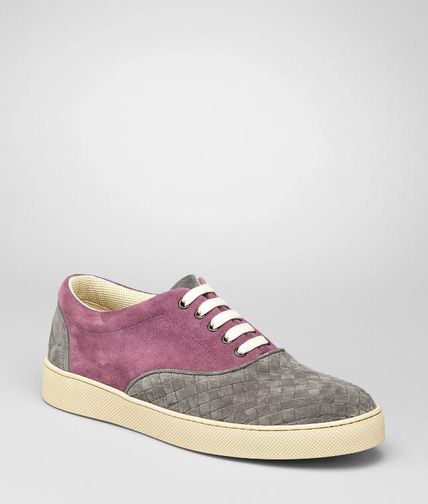 BOTTEGA VENETA - Intrecciato Suede Sneaker