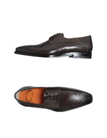 SANTONI - Laced shoes