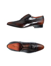 SANTONI - Laced shoes